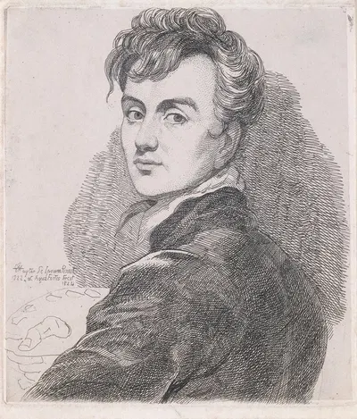 Self-Portrait by Sir George Hayter, 1822 — digital art print download