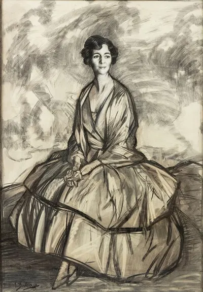 Portrait of Mrs Kerrigan by Игнасио Зулогага — digital art print download
