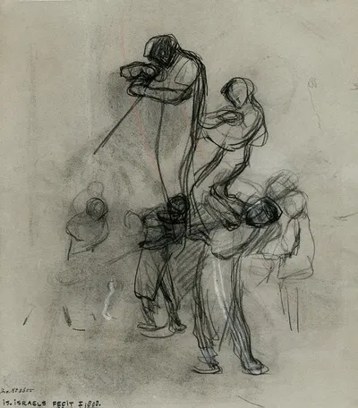 Glasblazers 2 by Isaac Israëls, 1888 — digital art print download