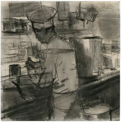 Kok in de keuken by Isaac Israëls, 1893 — digital art print download