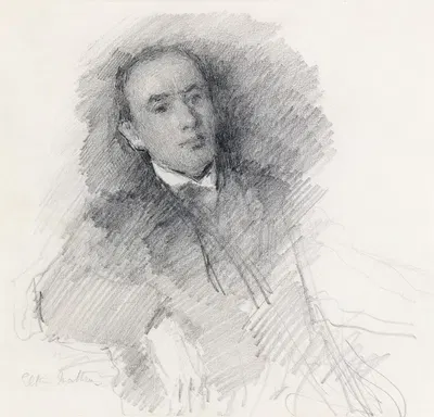 Elkin Mathews (1851-1921) by Джон Батлер Йейтс, 1851-1921 — digital art print download
