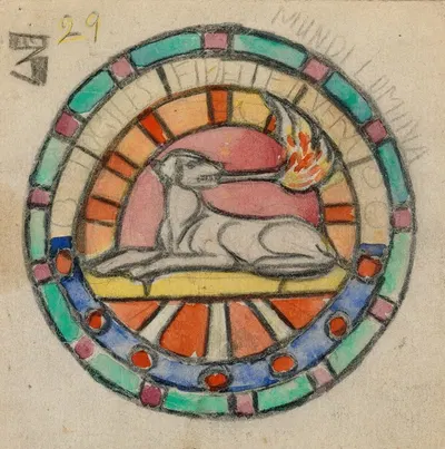 Saint Dominic's Hound by Майкл Хили, c.1932 — digital art print download