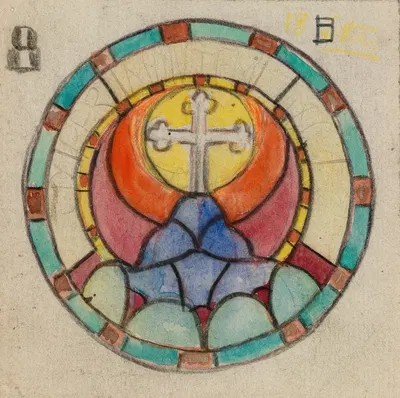 The Cross Triumphant by Майкл Хили, c.1932 — digital art print download