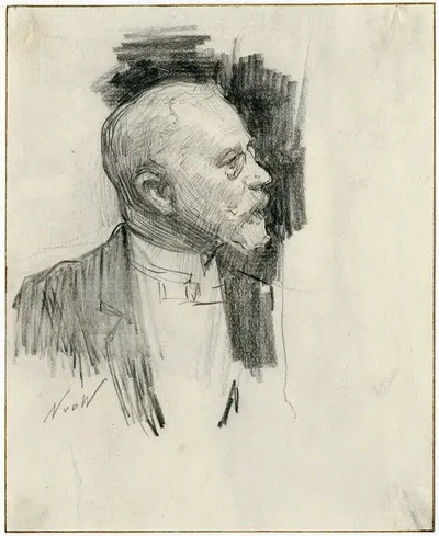 De heer W.G. van Neyenhoff, commissaris in effecten by Николаас ван дер Ваай — digital art print download