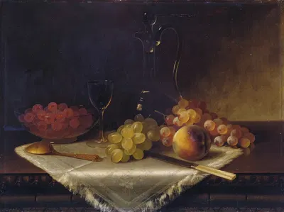Still Life with Fruit by Carducius Plantagenet Ream — digital art print download