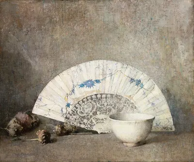 The Fan by Emil Carlsen, c.1919 — digital art print download
