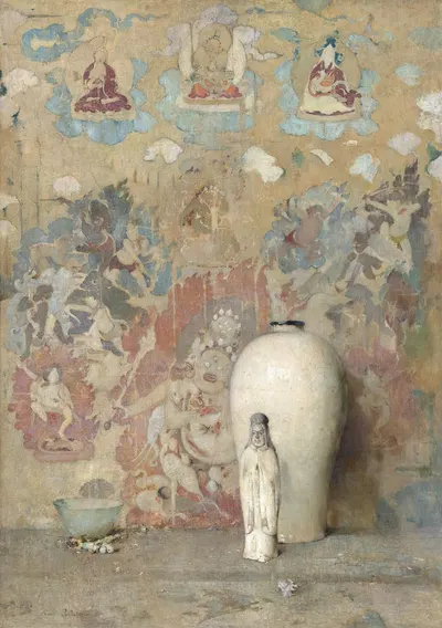 The Picture from Thibet by Emil Carlsen, c. 1920 — digital art print download