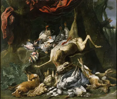 Still Life of Abundant Game by Ян Фит — digital art print download