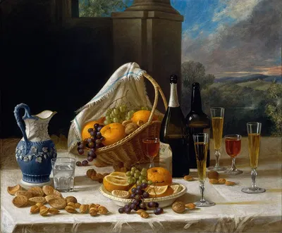 Luncheon Still Life by Джон Ф. Фрэнсис — digital art print download