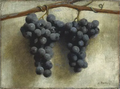 Grapes by Joseph Decker — digital art print download