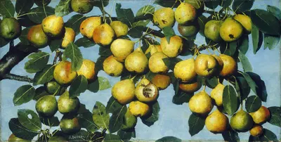 Ripening Pears by Джозеф Деккер — digital art print download
