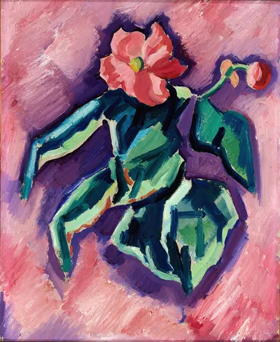 Pink Begonias by Marsden Hartley, 1928-1929 — digital art print download