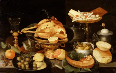 Still Life with a Meal by Peter Binoit — digital art print download