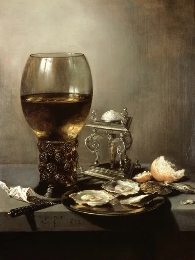 Still Life by Pieter Claesz, 1643 — digital art print download