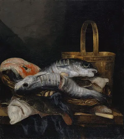 Dead Fish by Авраам ван Бейерен — digital art print download