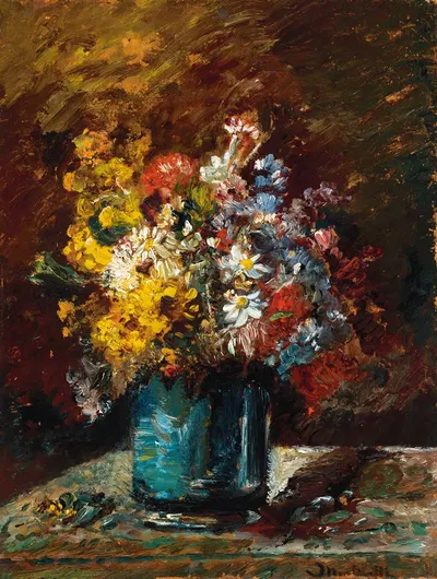 Fleurs Divers by Adolphe Monticelli — digital art print download