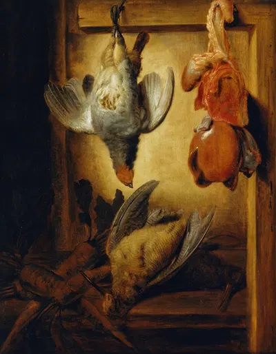 Dead Wild Fowl by Элиас Вонк, 1639 - 1640 — digital art print download