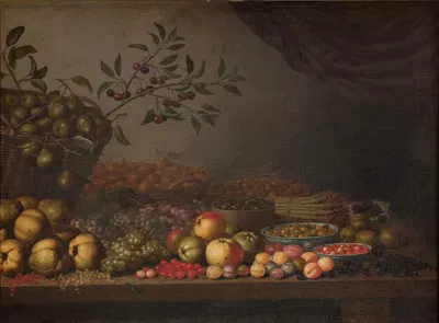 Fruit Basket by Floris van Schooten, 1631 - 1636 — digital art print download