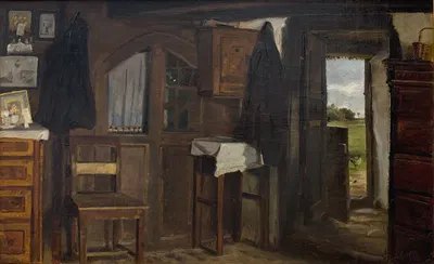 Interiør Fra Et Bondehus by Ханс Смит, 1902 - 1903 — digital art print download