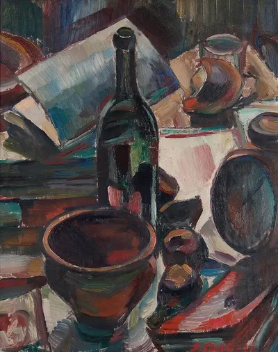 Still Life by Ilmari Aalto, 1921 — digital art print download