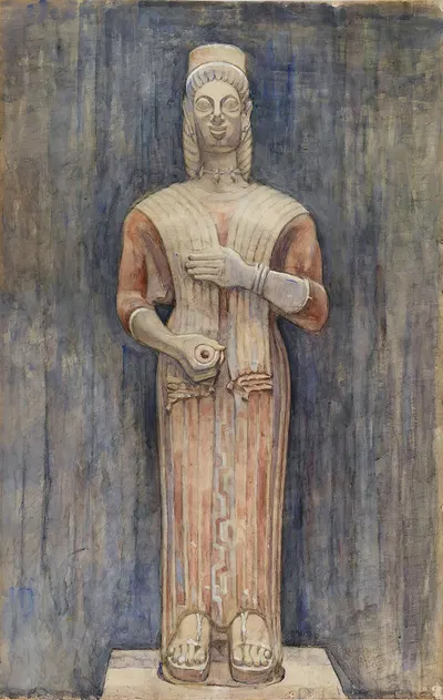 Kore Med Granatæble, Berlin by Marie Henriques, 1929 — digital art print download