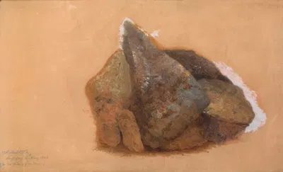 Steinstudie by Адалберт Штифтер, 1866 — digital art print download