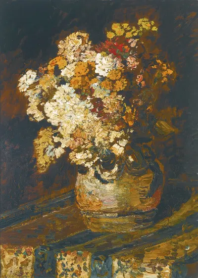 Fleurs Diverses by Adolphe Monticelli — digital art print download