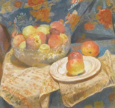 Still Life Of Apples by Алексей Михайлович Корин, 1912 — digital art print download