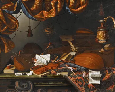 Musical instruments by Bartolomeo Bettera — digital art print download