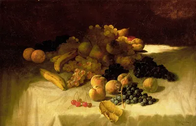 Fruit Piece by Carducius Plantagenet Ream — digital art print download
