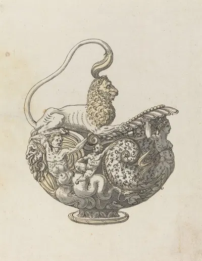 Fancy Pitcher by Erasmus Hornick — digital art print download