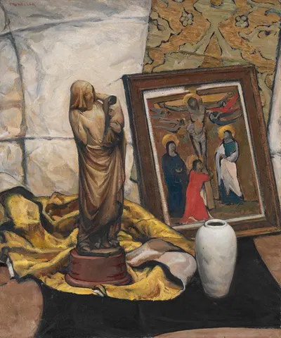 The Madonna of Ivory by Генри Келлер — digital art print download