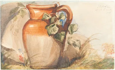 Study of a Pottery Jug by Сэр Джон Эверетт Милле, c. 1842 — digital art print download