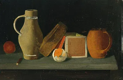 Jug, Book, Box And Mug by John Frederick Peto — digital art print download