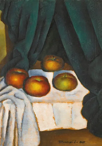 Still Life With Fruit by Лайош Тихани, 1923 — digital art print download