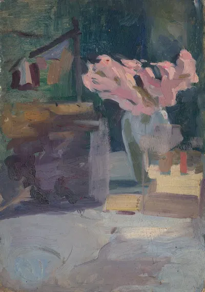 Spring Motif with a Bouquet by Людовит Питтхордт, 1900 — digital art print download
