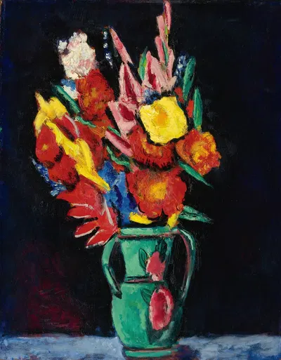 Still Life With Flowers by Marsden Hartley — digital art print download