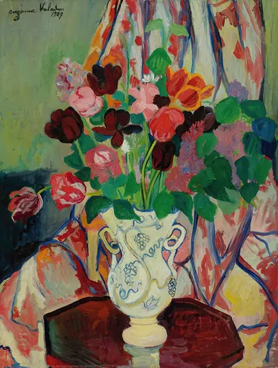 Bouquet De Tulipes by Сюзанна Валадон, 1927 — digital art print download