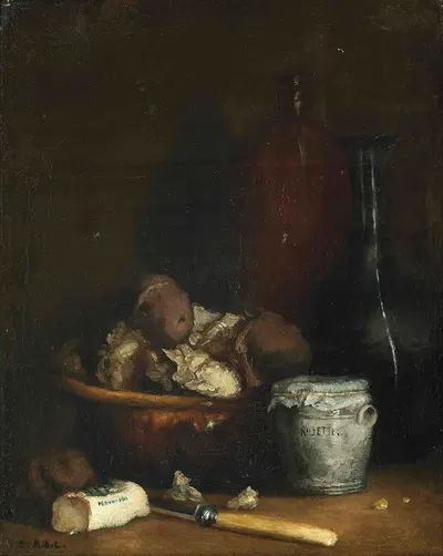 Rillettes avec accompagnements by Théodule Ribot — digital art print download