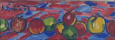 Still Life with Apples by Вацлав Шпала, 1933 — digital art print download