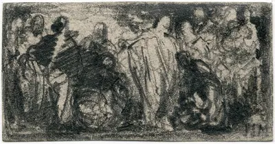 Literaire voorstelling by Matthijs Maris — digital art print download