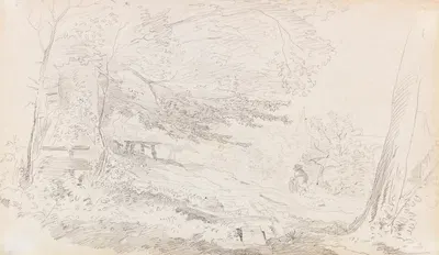 Landschaft mit Maler by Wilhelm Busch — digital art print download