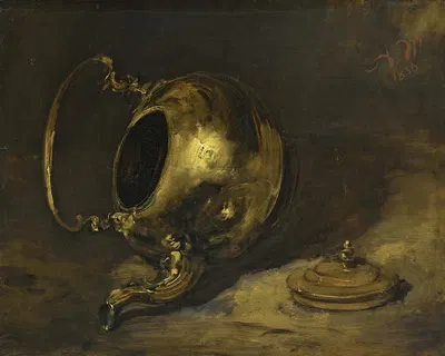 Upturned Teapot by Адольф фон Менцель, 1856 — digital art print download