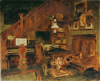 Atelier des Künstlers in Venedig by Карл Шух, 1877 — digital art print download
