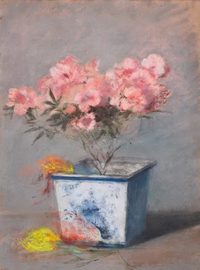 L'Azalée rose by Georges Hugo — digital art print download