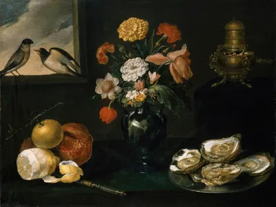 Still Life with the Four Elements by Jacques Linard, 1640 — digital art print download