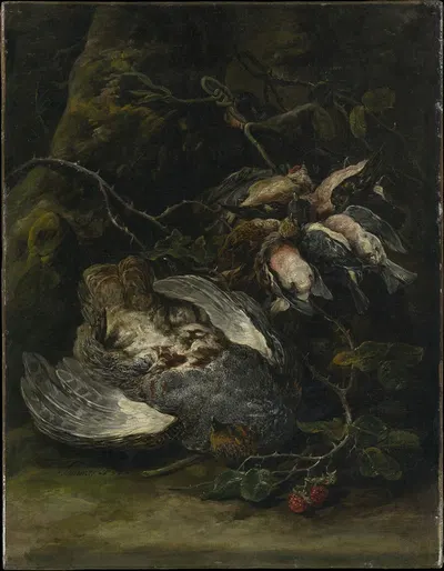 A Partridge and Small Game Birds by Ян Фит — digital art print download