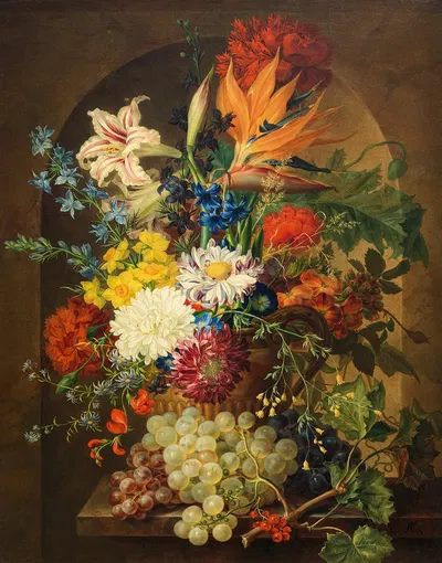 Blumenstrauß by Joseph Nigg — digital art print download