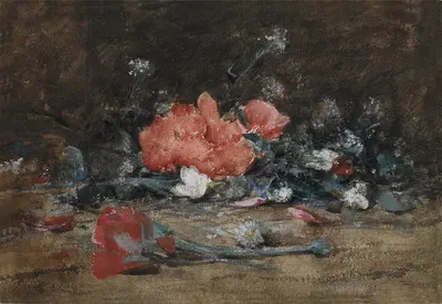 Flowers by Julian Alden Weir, 1882 — digital art print download