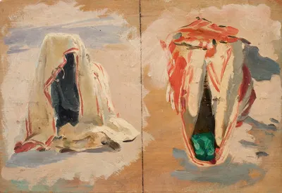 Draperiestudien aus Tunis by Отто Фридрих, 1891-1892 — digital art print download